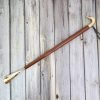 Outstanding Shoehorn Brass Wood Goose Head 23.6" 2 Shoehorn Brass Wood Goose Head
