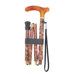 Fabric Foldable Walking Cane (1001.101.DAH) 16 Foldable Walking Cane