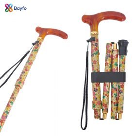 Walking Cane Folding Acrylic Fritz Handle Cane (1001.101.DAG) 14 Walking Cane Folding Acrylic Fritz Handle Cane