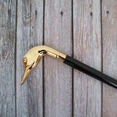 manufacturer Brass Elegant Goose Head Walking Stick