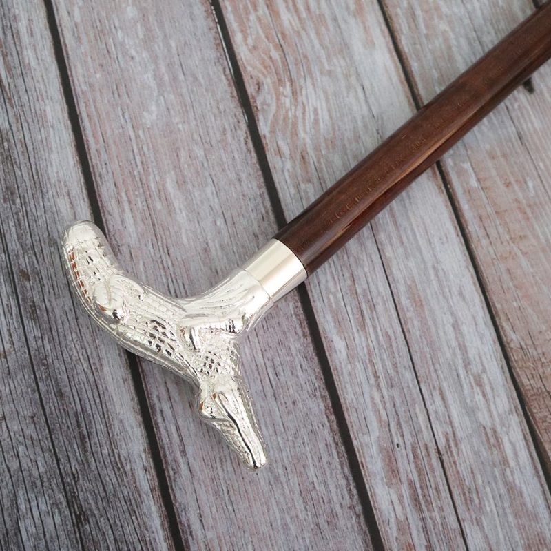 BEST Vendor Crocodile Alligator Wooden Walking Cane » Canes, Walking ...