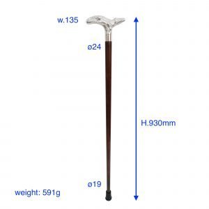 Vendor Crocodile Alligator Wooden Walking Cane