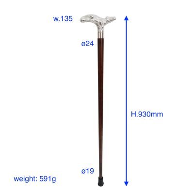 Vendor Crocodile Alligator Wooden Walking Cane