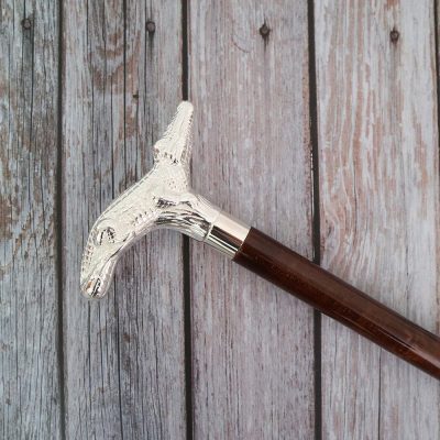 Vendor Crocodile Alligator Wooden Walking Cane