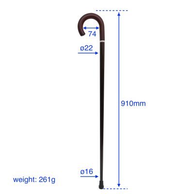 Hook Handled carbon fiber Canes supplier