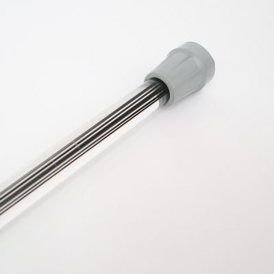 1008.210.CL-Best Clear Crook Walking Cane with black line 11 Clear Crook Walking Cane & black line vendor