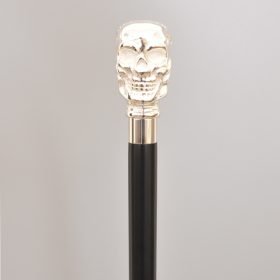 Silver Skull Cane Supplier