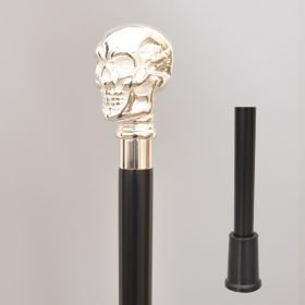 Silver Skull Cane