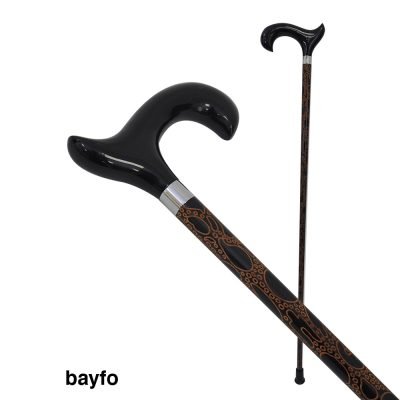 recommend rubber wood handle walking stick