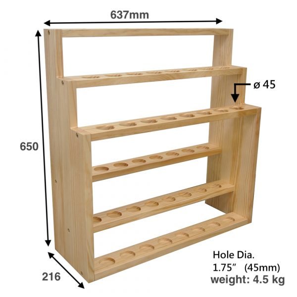 Wooden Walking Stick Display Stand