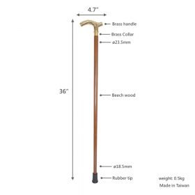 solid wood cane