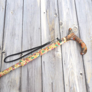 Fabric Patterns Colorful Walking Sticks (1001.102.DAG) 12 Fabric Patterns Colorful Walking Sticks