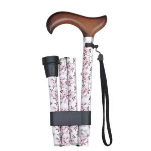 Beautiful Folding Walking Stick Floral (1001.301.FAF) 11 Beautiful Folding Walking Stick Floral