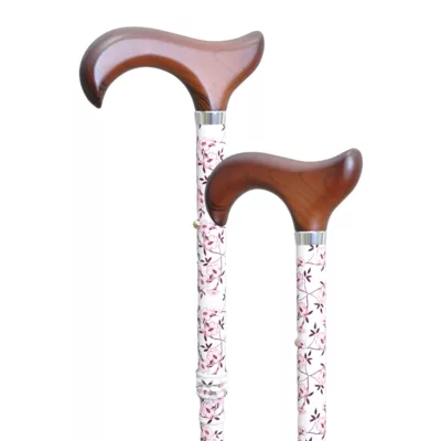 Beautiful Folding Walking Stick Floral