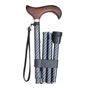 Aluminum Adjustable Walking Cane, Colored Carbon