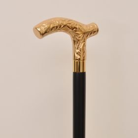 Men Embossed Derby Cane Black | Solid Brass Handle 15 Men Embossed Derby Cane manufacturer