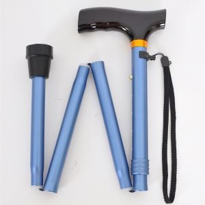 Factory Travel Mini Folding Adjustable Walking Cane