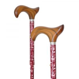 Wonderful Floral Folding Walking Stick (1001.301.FAE) 7 Floral Folding Walking Stick vendor