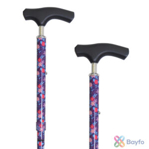 Slim Neck Fritz Handle Folding Walking Stick supplier