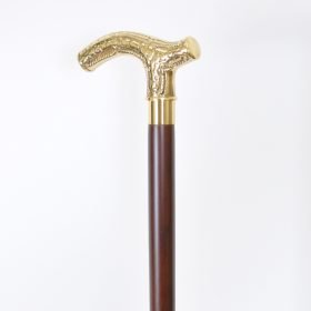 factory Brass Fritz Handle Walking Cane