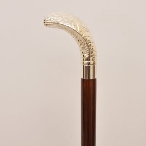 Beautiful Brass Cobra walking stick