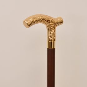 Embossed Brass Derby Cane 15 factory Embossed Brass Derby Cane
