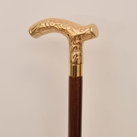 Embossed Derby Cane Gold 14 Embossed Derby Cane