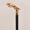 Best Gold Plated Cheetah Handle Cane 2 supplier Gold Plated Cheetah Handle Cane
