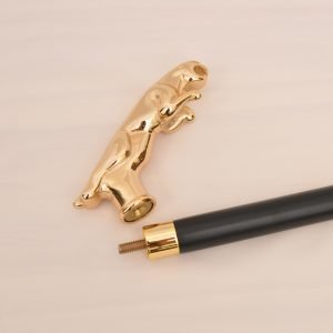 Best Gold Plated Cheetah Handle Cane 13 Taiwan vendor Best Gold Plated Cheetah Handle Cane