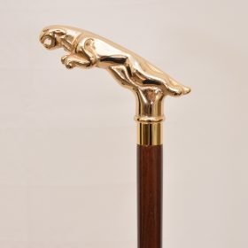 Taiwan supplier Cheetah Wooden Walking Cane