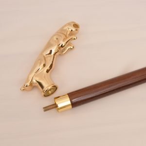 Taiwan wholesale Cheetah Wooden Walking Cane