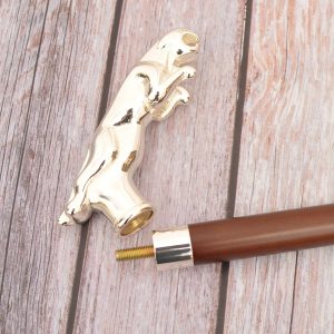 Best Leopard Walking Cane Supplier 11 Silver color Leopard Walking Cane Supplier