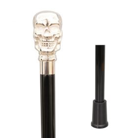 Best Skull Walking Stick Company 10 silver-plated Skull Walking Stick Company
