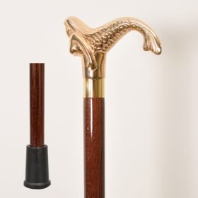Brass Mermaid Handle Walking Cane 10 Brass Mermaid Handle Walking Cane