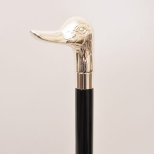Best Silver-Plated Duck Cane | walking stick factory