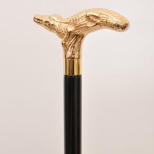 Gold Alligator walking cane 8 Taiwan supplier Gold Alligator walking cane