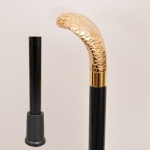 Black Cobra Wooden Walking Cane