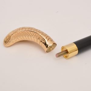 Solid Brass Cobra Handle Wooden Walking stick 10 Taiwan Solid Brass Cobra Handle Wooden Walking stick