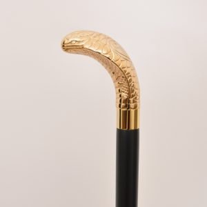 Solid Brass Cobra Handle Wooden Walking stick 8 Japan Solid Brass Cobra Handle Wooden Walking stick