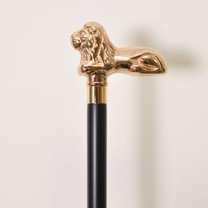 Lion Head Luxury Decorative Walking Stick Canes