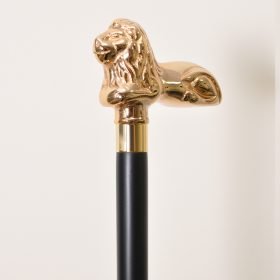 Lion Head Luxury Decorative Walking Stick Canes manufacturer