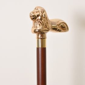 Best Quality Lion Walking Stick Exclusive Wooden Cane