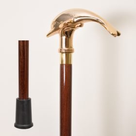 Walking Stick with Shape of a Dolphin