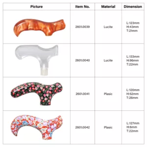 Lucite Walking Stick Handles factory