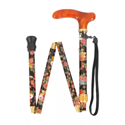 Luxury Fabric Wrapped Walking Stick (1001.107.DAU) 5 Luxury Fabric Wrapped Walking Stick factory