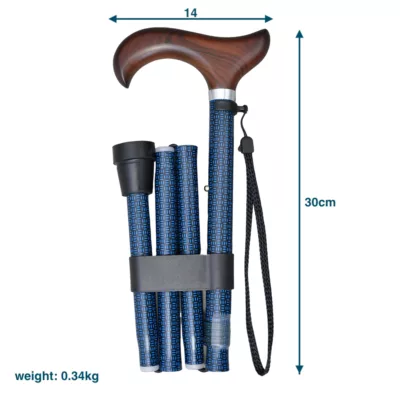Easy Adjustable Folding Cane (1001.301.FBB) 11 Easy Adjustable Folding Cane