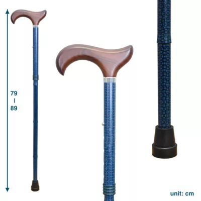 Easy Adjustable Folding Cane (1001.301.FBB) 14 Easy Adjustable Folding Cane