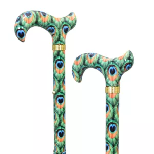 WALKING STICKS DERBY ADJUSTABLE PATTERNED CANES