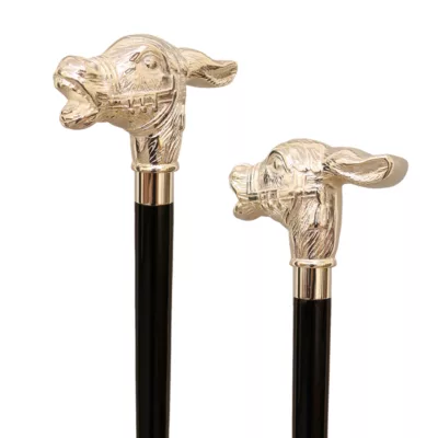 Excellent Silver Donkey Walking Stick (1023.108.SSB) 5 Excellent Silver Donkey Walking Stick factory