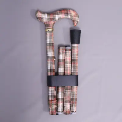 Classic Check Walking Cane【AA.003】 7 Burberry Classic Check Walking stick supplier walking cane, walking stick, foldable cane, adjustable cane, senior cane, mobility aid, lightweight walking stick, made in Taiwan